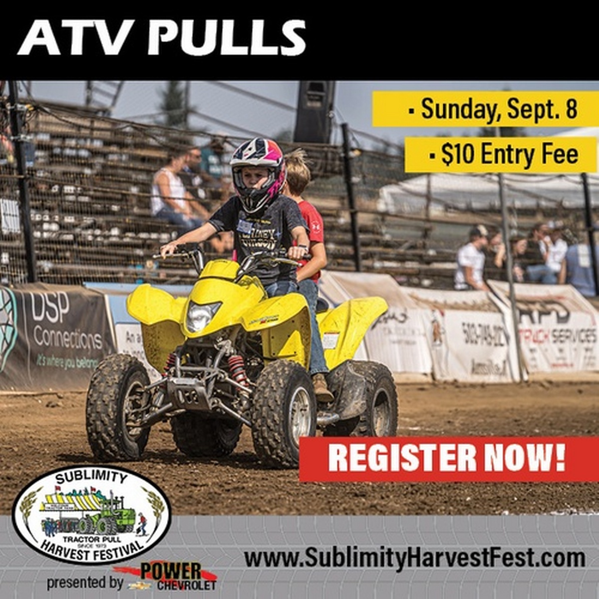 ATV Pulls Sublimity Harvest Festival Sep 8, 2024 Community